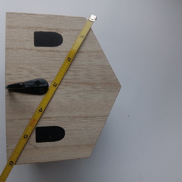 Wood Stocking Holder Rustic Distressed Style Natural - Picture 6 of 6